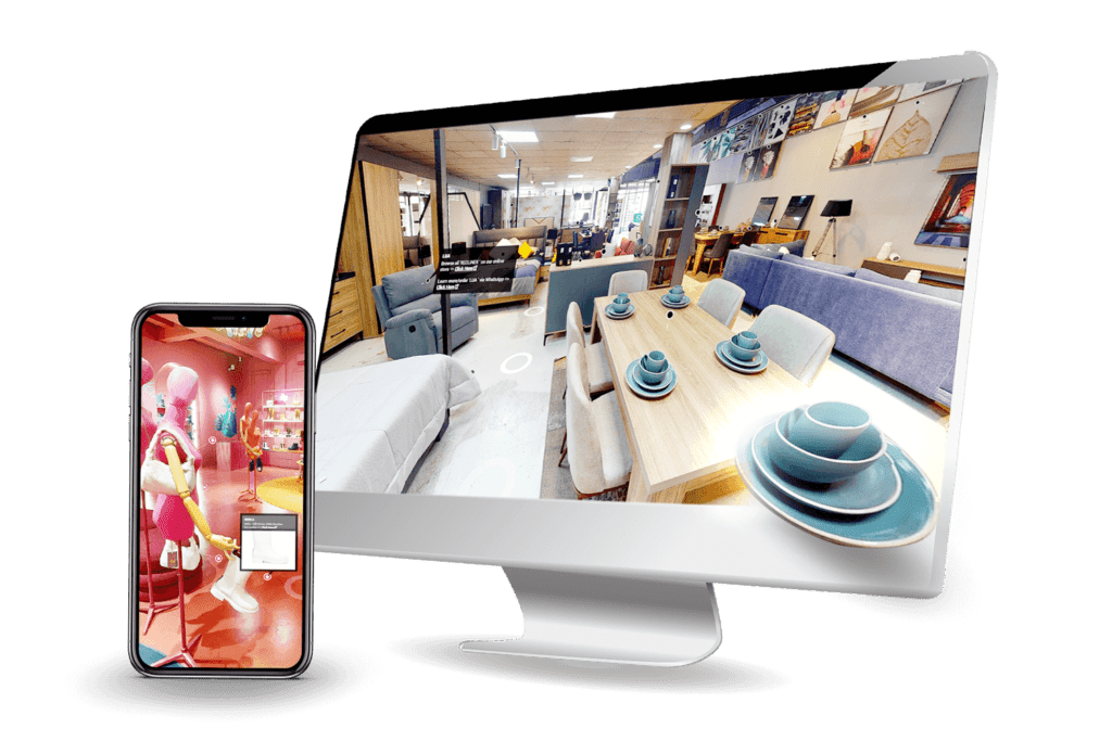 Make your Offline Space Online – Immersive, Interactive, and Digital 360 virtual tours digitize your space and allow users to explore it in an immersive and interactive way, from anywhere, at any time, and on any device.